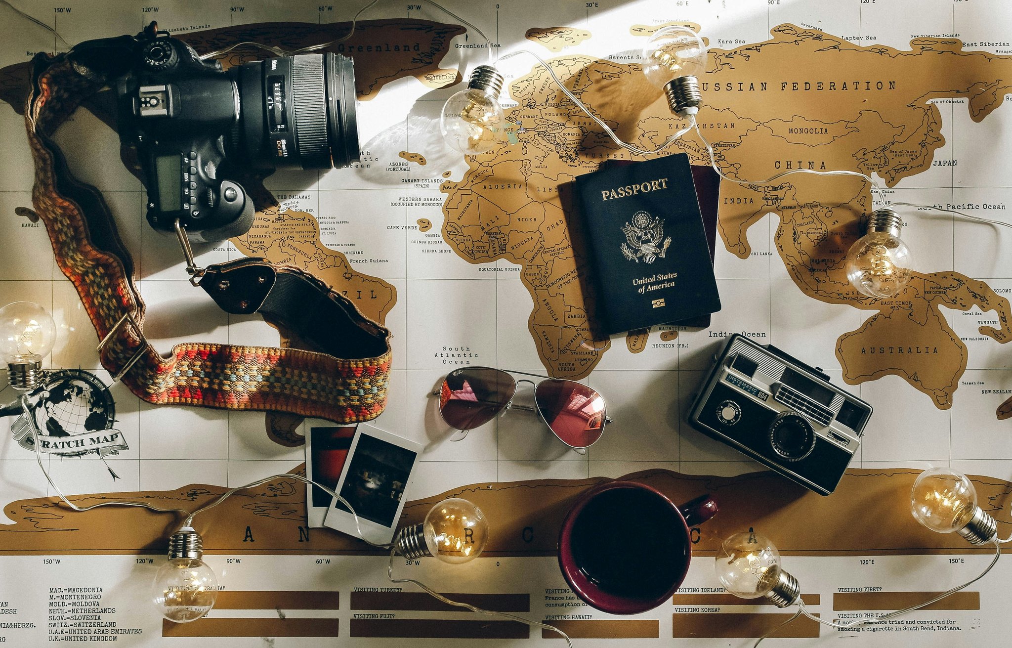 Comparison table showing different types of baggage insurance policies